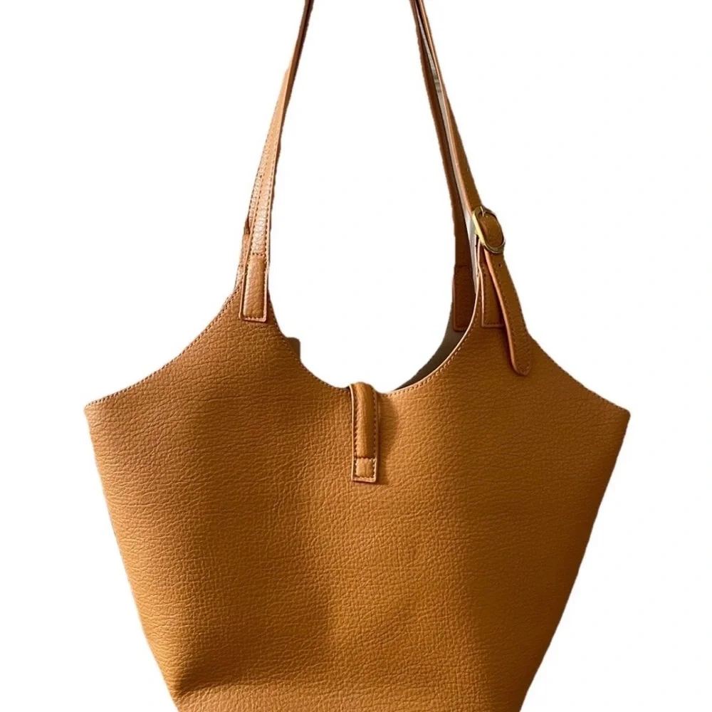 NWT Miztique Isabelle 2-in-1 Scoop Neck Tole in elegant Camel Color BGT-7188 - Picture 4 of 15